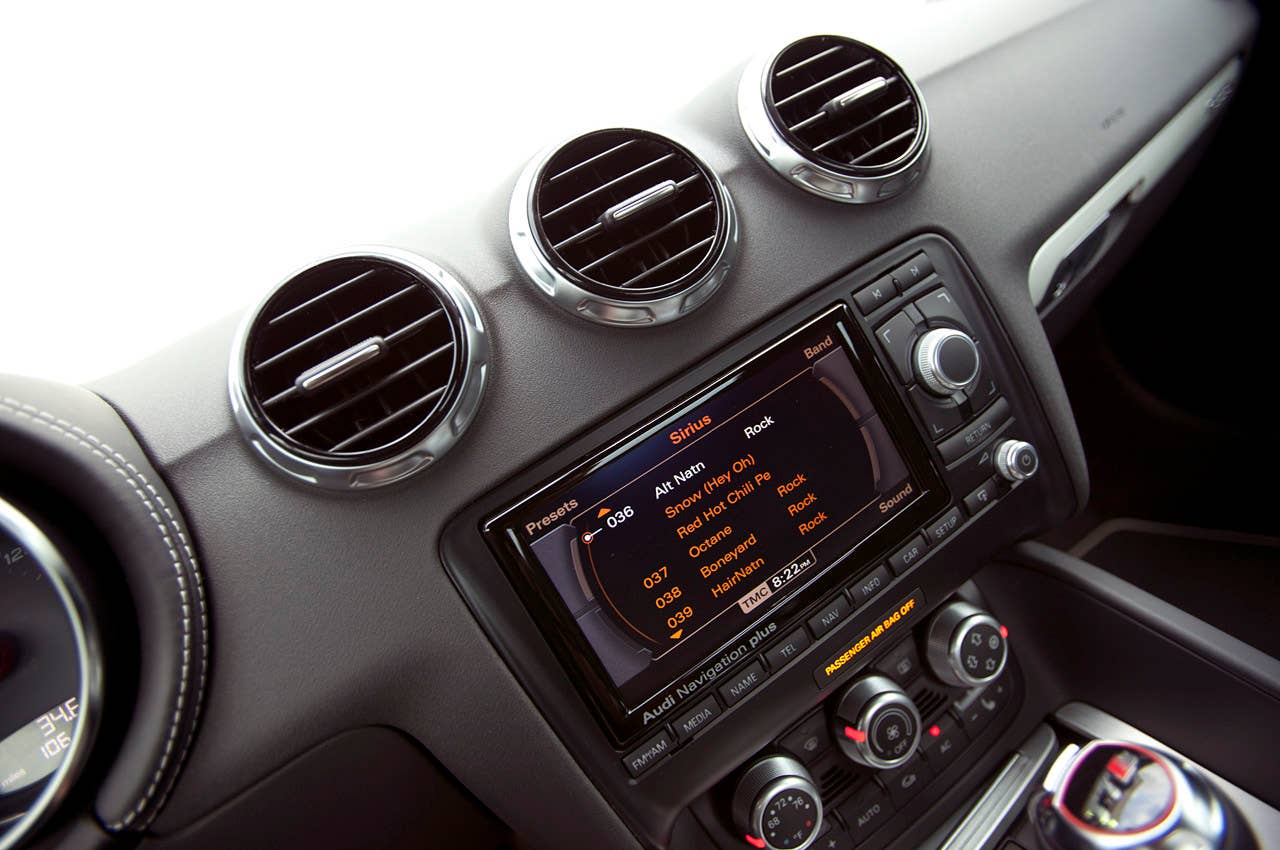 2012 Audi TTS instrument panel