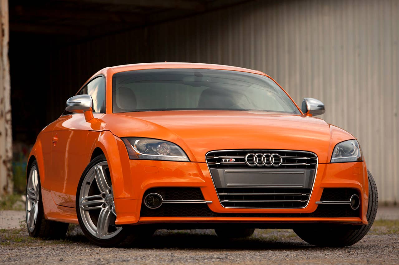 2012 Audi TTS front 3/4 view