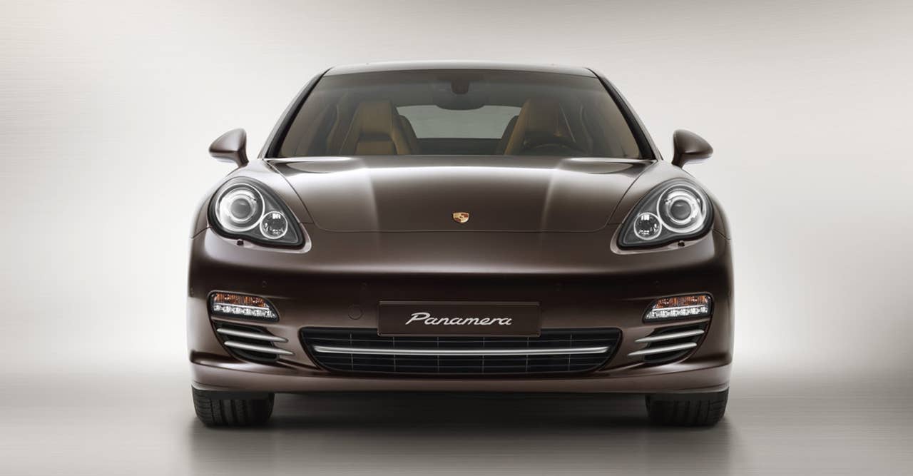 2013 Porsche Panamera Platinum Edition front