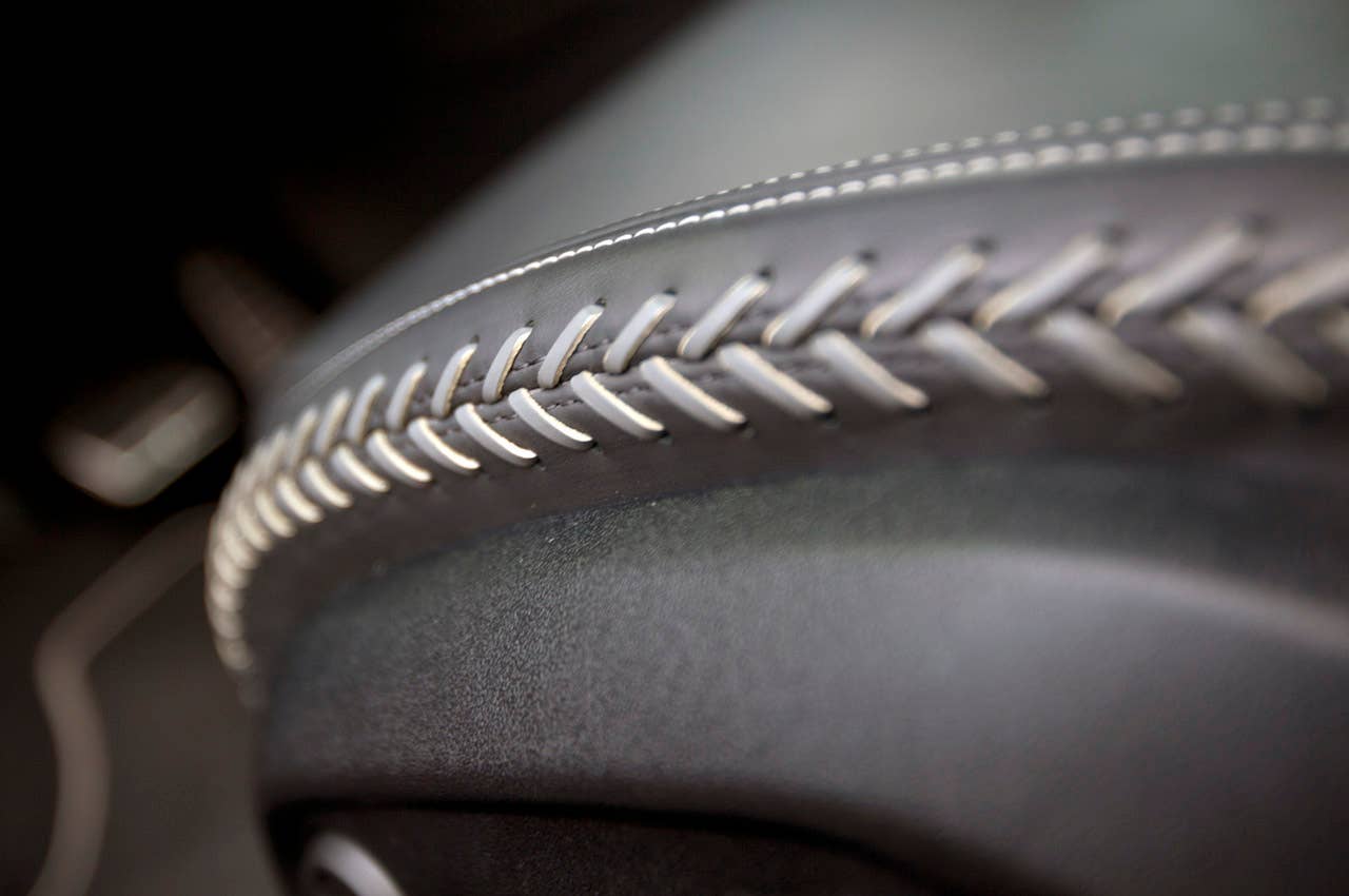 2012 Audi TTS seat stitching