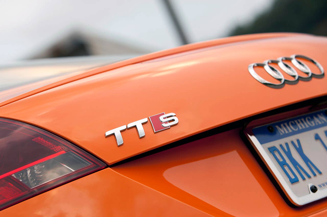 2012 Audi TTS badge