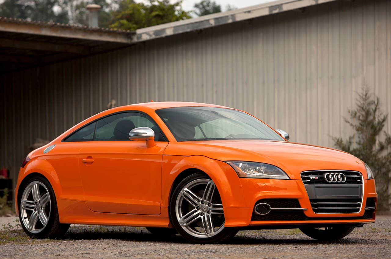 2012 Audi TTS front 3/4 view