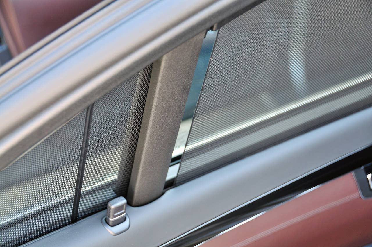 2012 Mercedes-Benz S63 AMG window shades