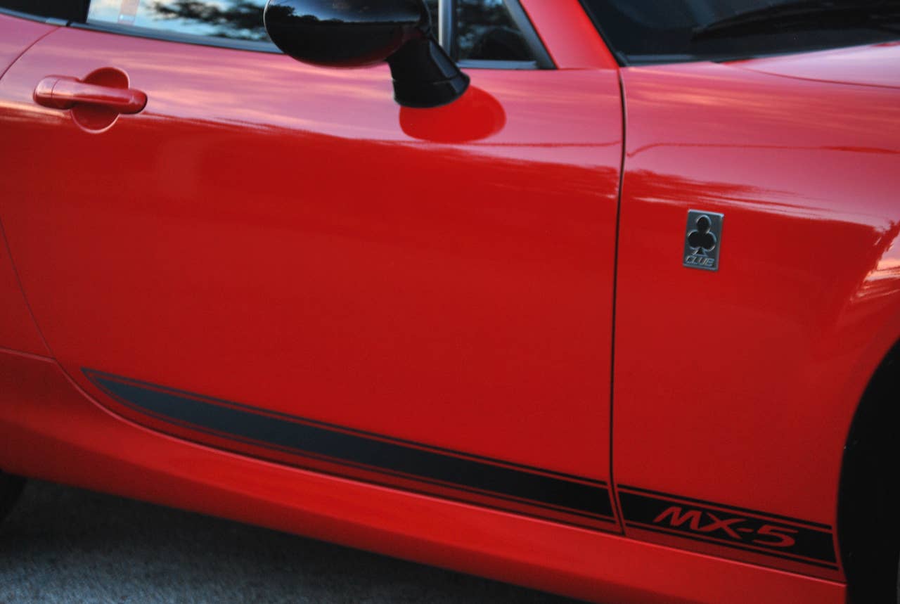 2013 Mazda MX-5 Miata Club detail