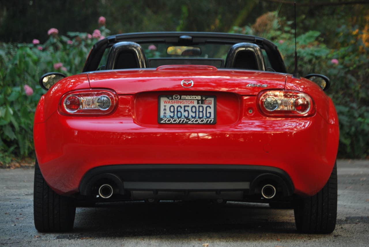 2013 Mazda MX-5 Miata Club rear view