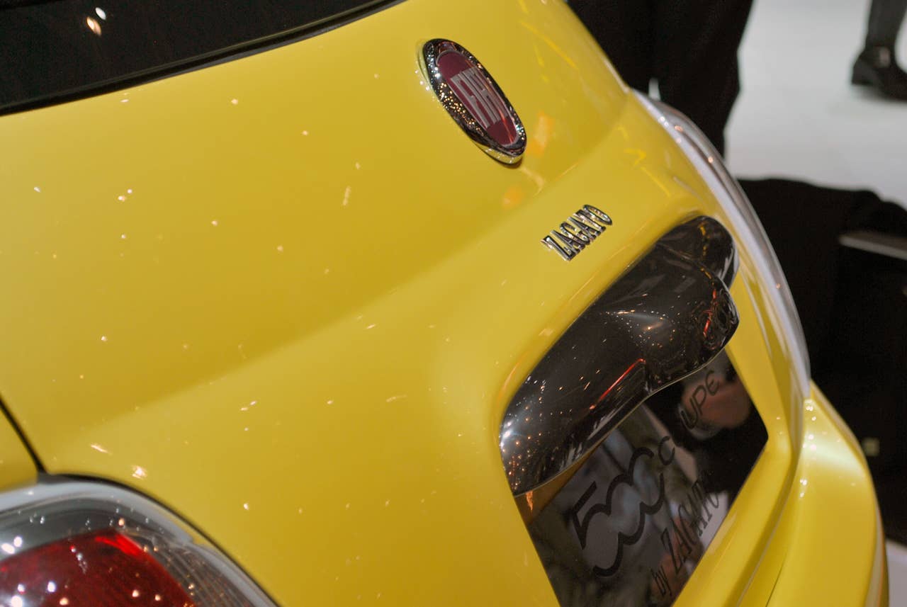 Fiat 500 Coupe Zagato concept: Geneva 2011
