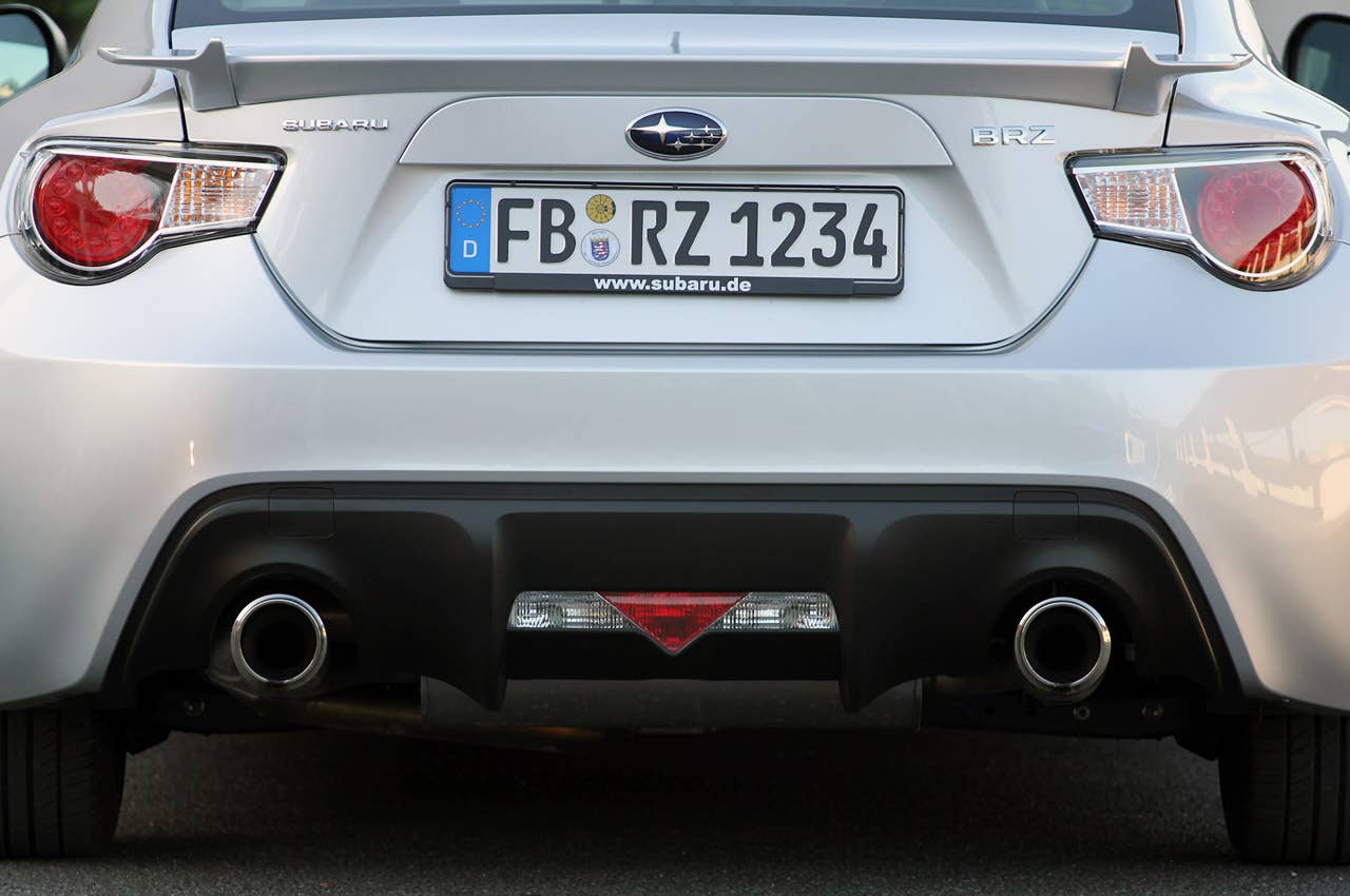 2013 Subaru BRZ rear detail