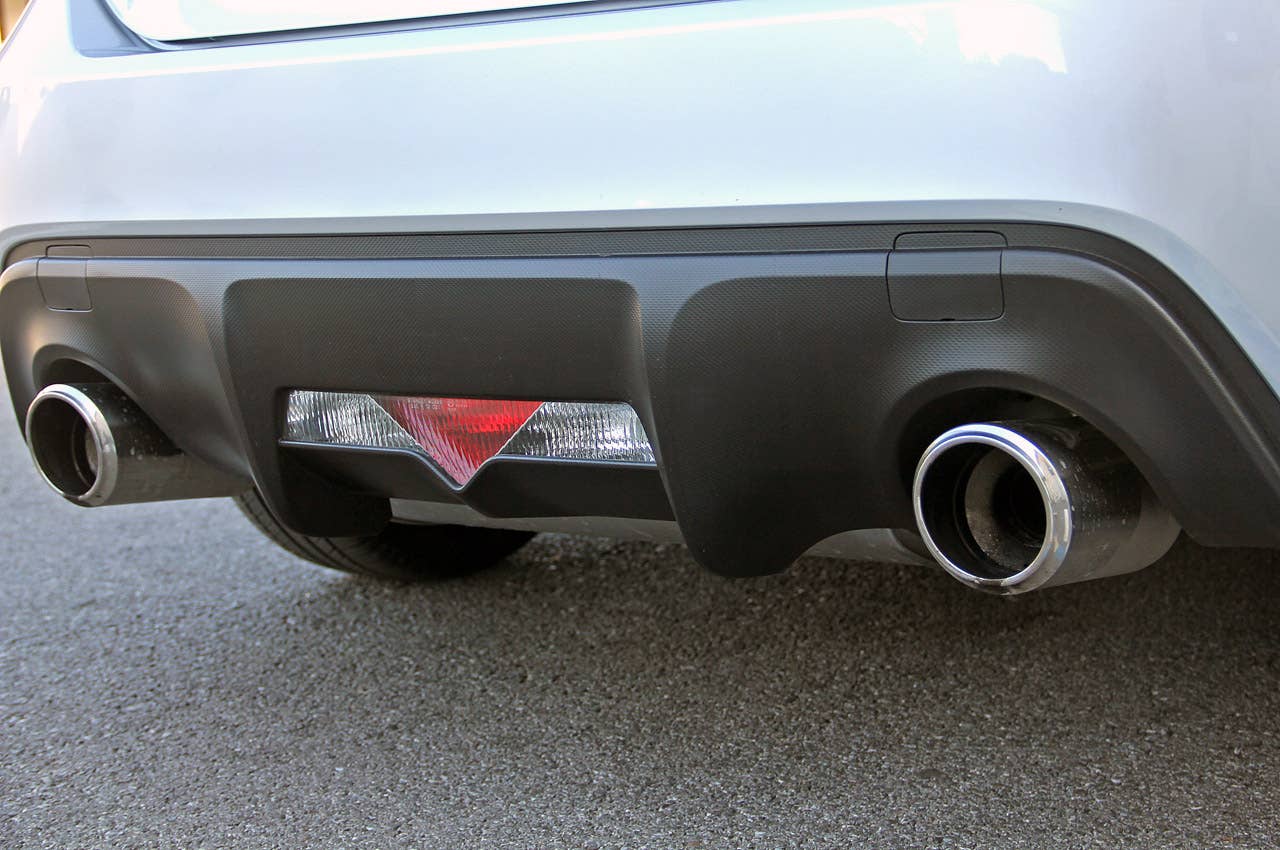 2013 Subaru BRZ rear diffuser