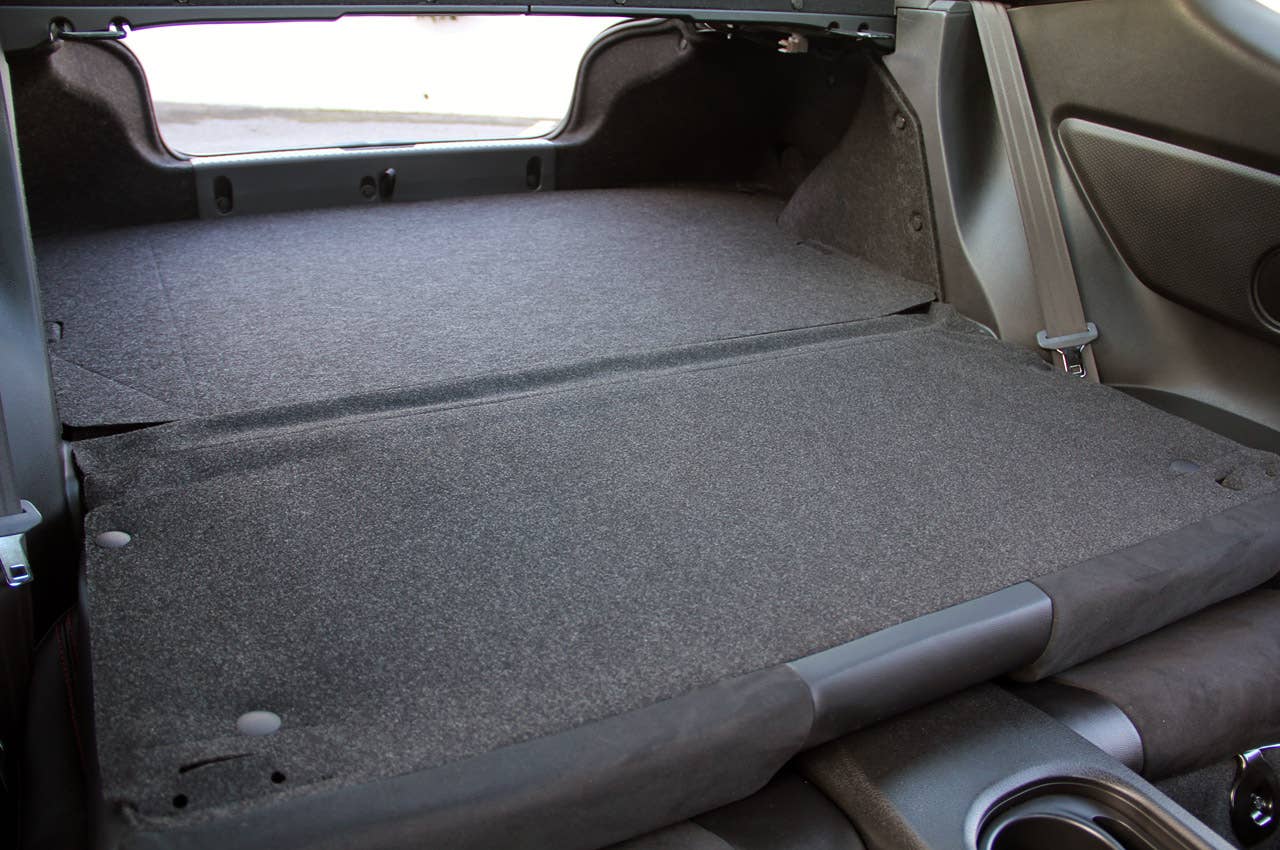 2013 Subaru BRZ trunk