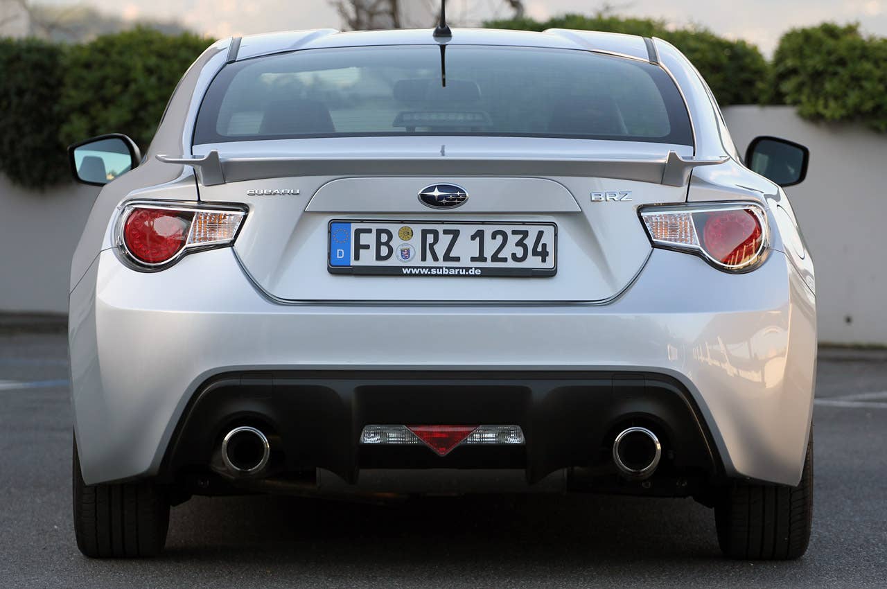 2013 Subaru BRZ rear view