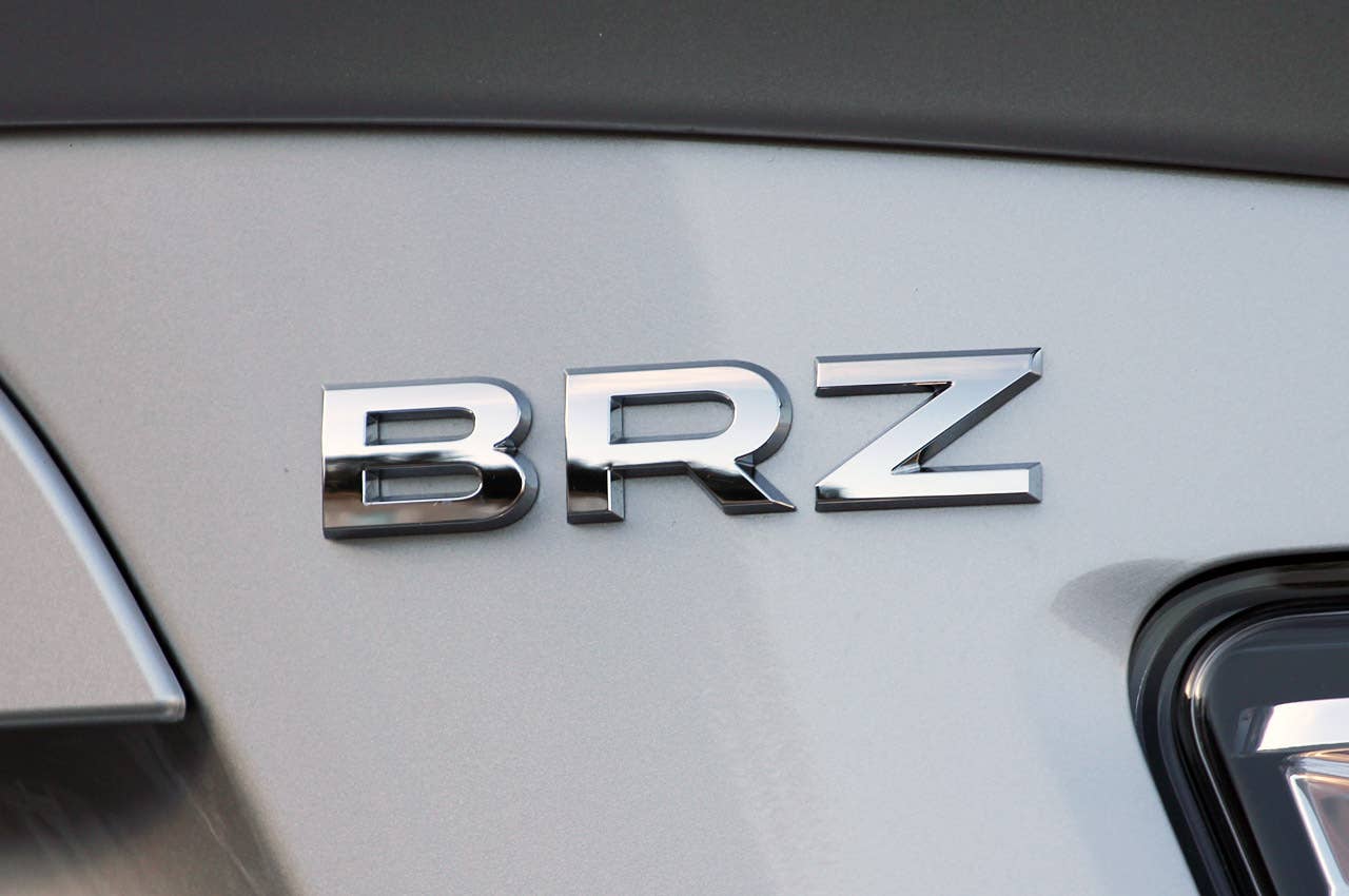 2013 Subaru BRZ badge