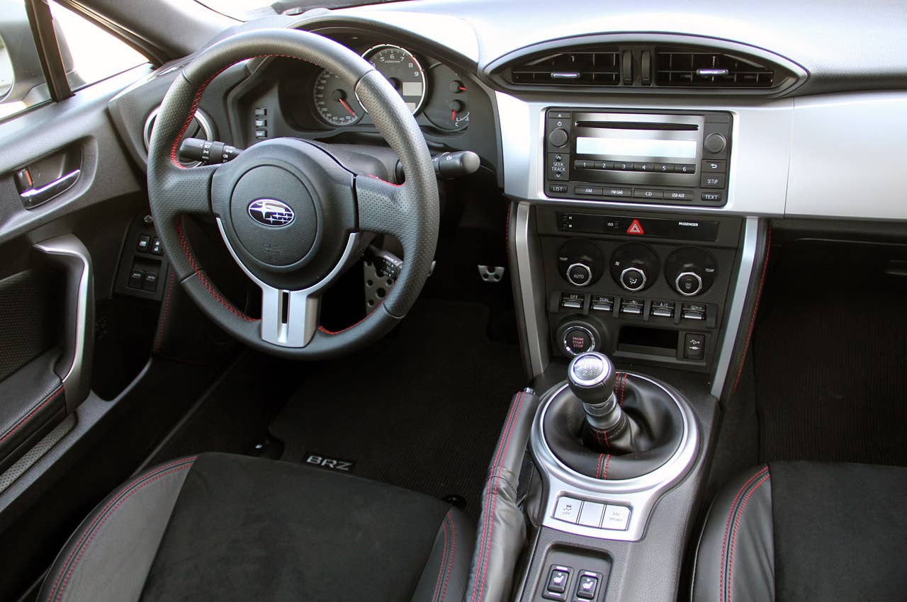 2013 Subaru BRZ interior