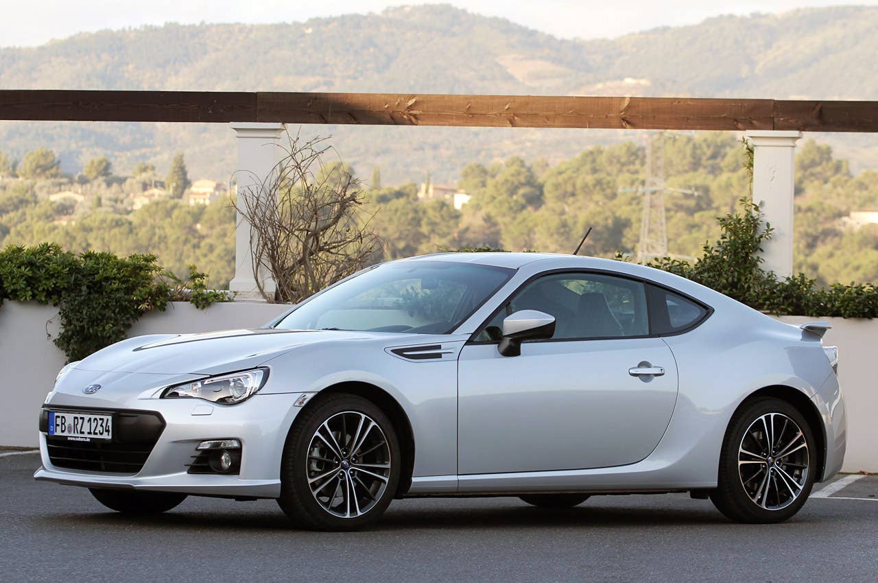 2013 Subaru BRZ front 3/4 view
