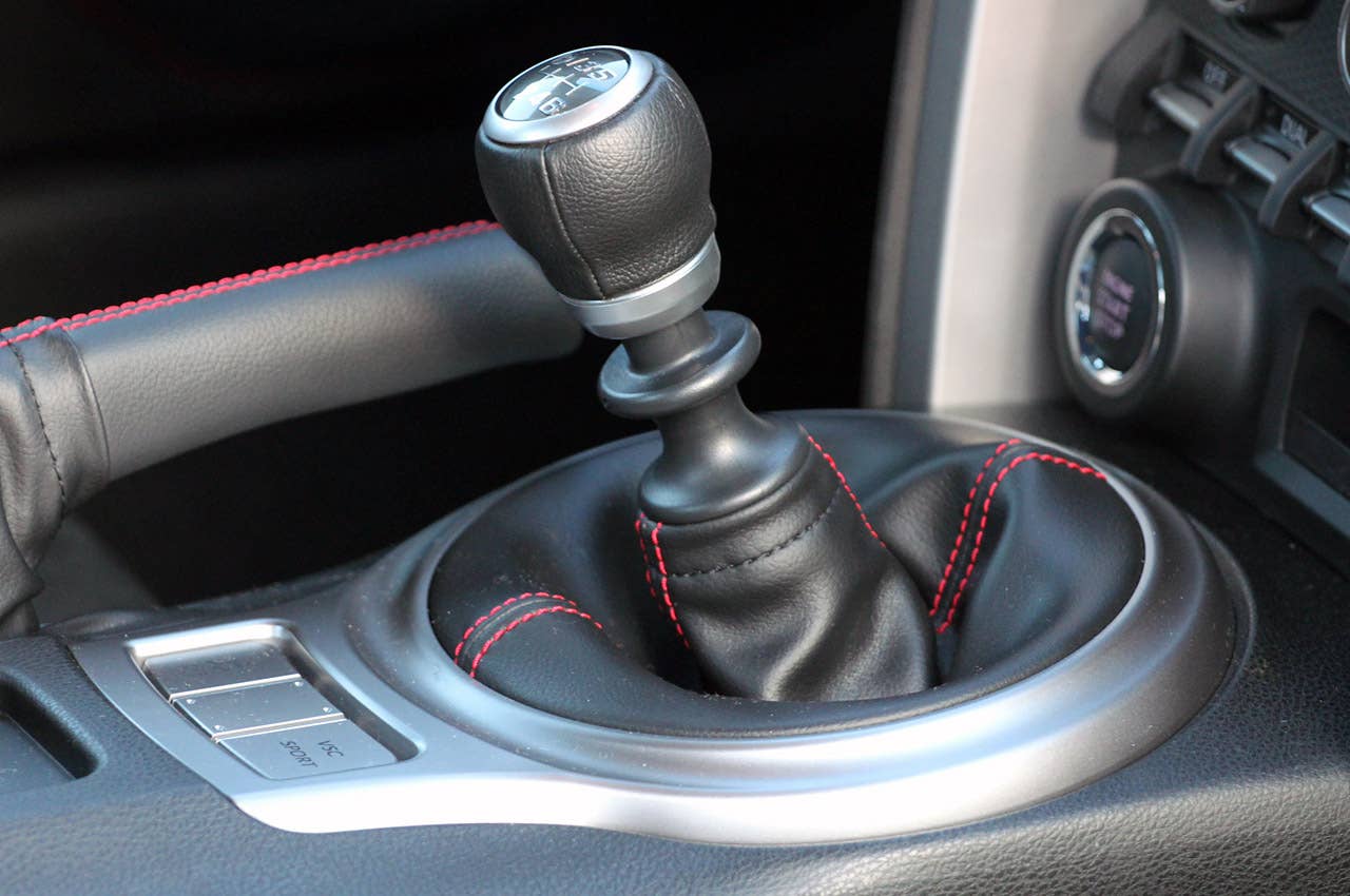 2013 Subaru BRZ shifter