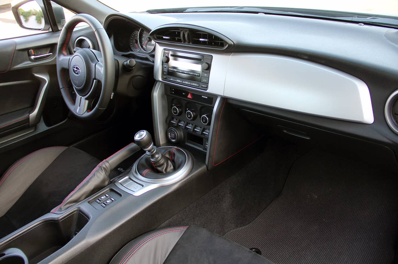 2013 Subaru BRZ interior