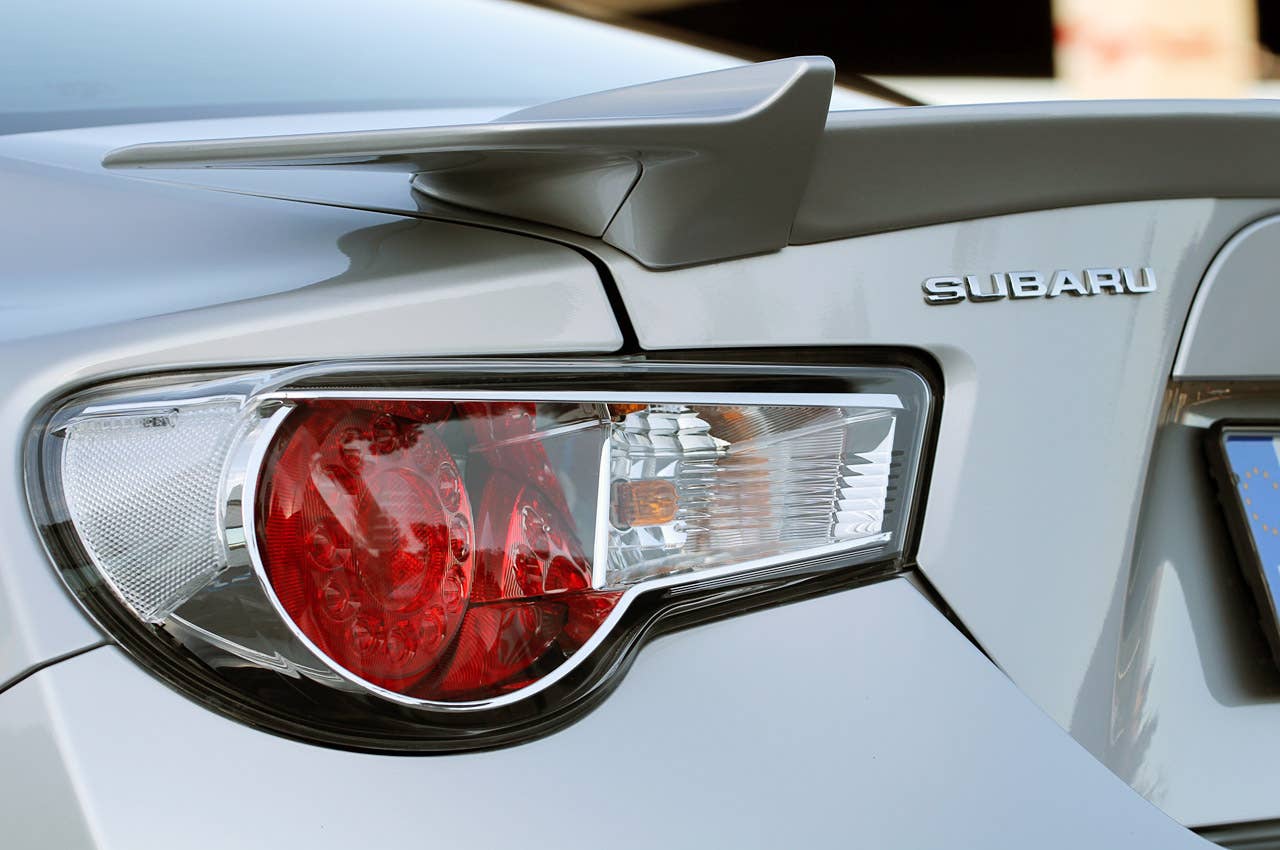 2013 Subaru BRZ taillight
