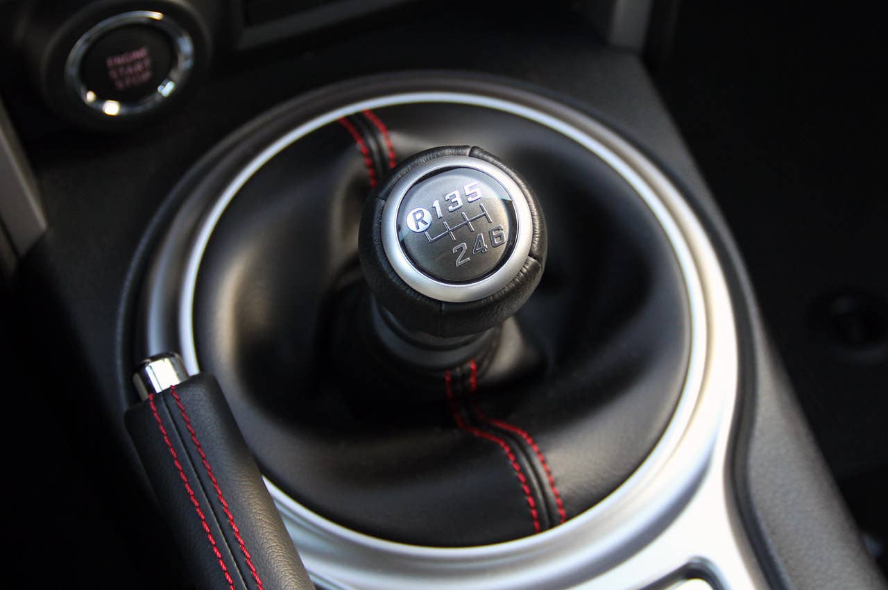 2013 Subaru BRZ shifter