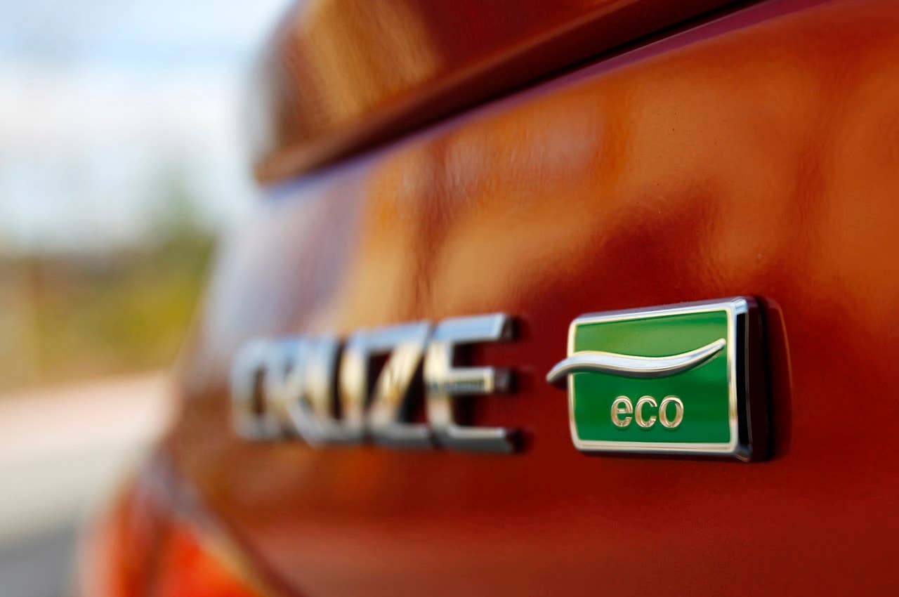 2011 Chevrolet Cruze Eco badge