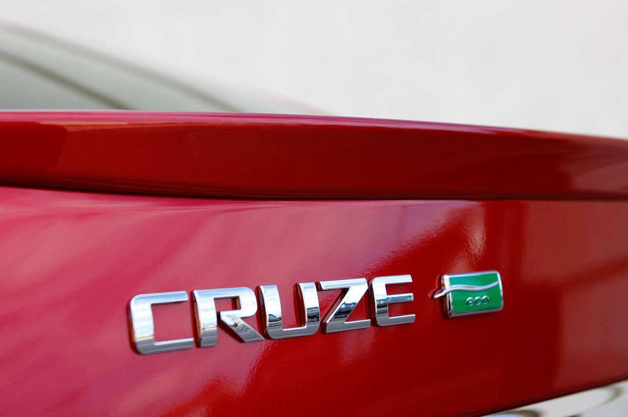 2011 Chevrolet Cruze Eco badge