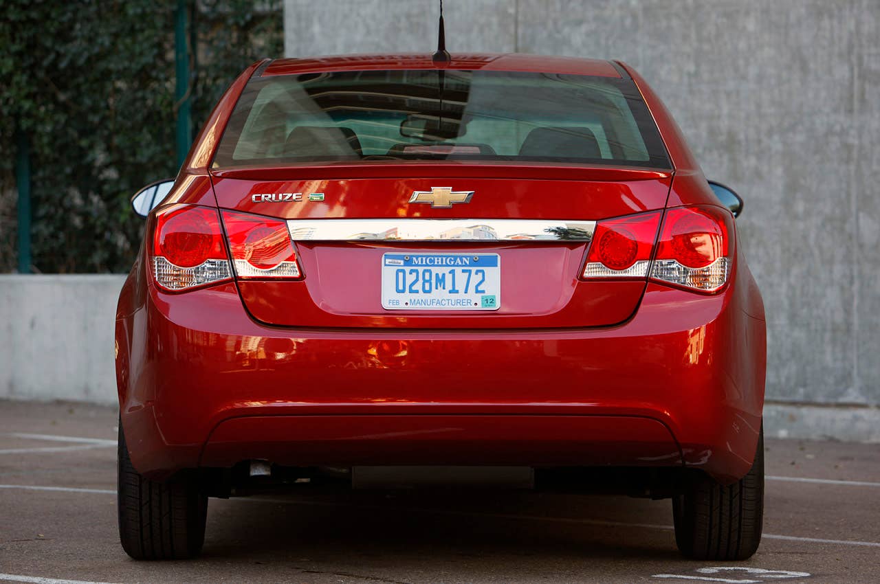 2011 Chevrolet Cruze Eco rear view