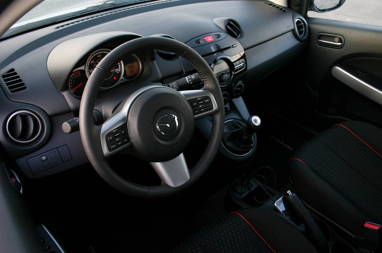 2011 Mazda2 interior