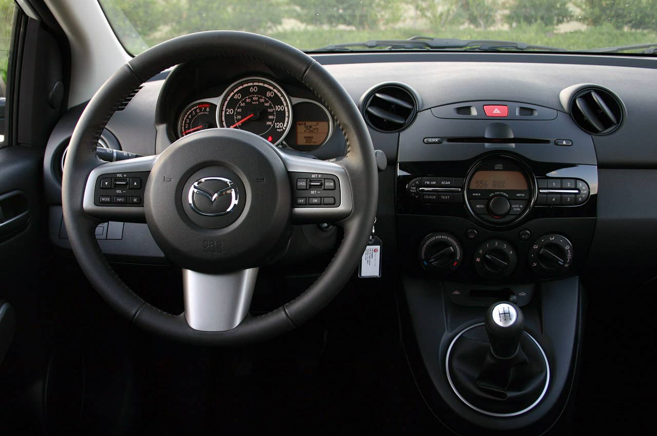 2011 Mazda2 interior