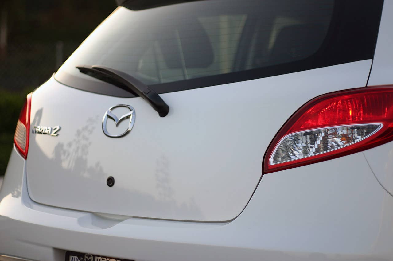 2011 Mazda2 rear detail