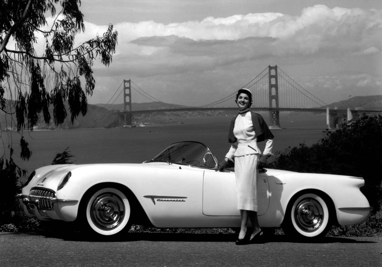 "It was the first Corvette," says Ed of the Chevrolet that grew into an automotive legend. Created by the similarly legendary GM styling chief Harley Earl, 1953's Corvette two-seater sports car was intended to shake up Chevrolet's image, as well as battle the wave of sporty European imports flooding into the U.S.A. One of its more novel features was its fiberglass construction. Initially though, the car wasn't a big hit, and it was only with the styling tweaks of a few years later that it became a true success. "It was a design for years that I didn't care for that much," admits Ed. "But now I absolutely love it. I'll never forget the first one I saw. I must have been about seven, and walking down a tree-lined street. One came around the corner, rumbled along through the fallen leaves and then was gone. And I was, like, 'Wow, that was cool!'"