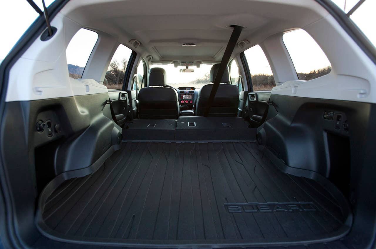 2014 Subaru Forester XT rear cargo area