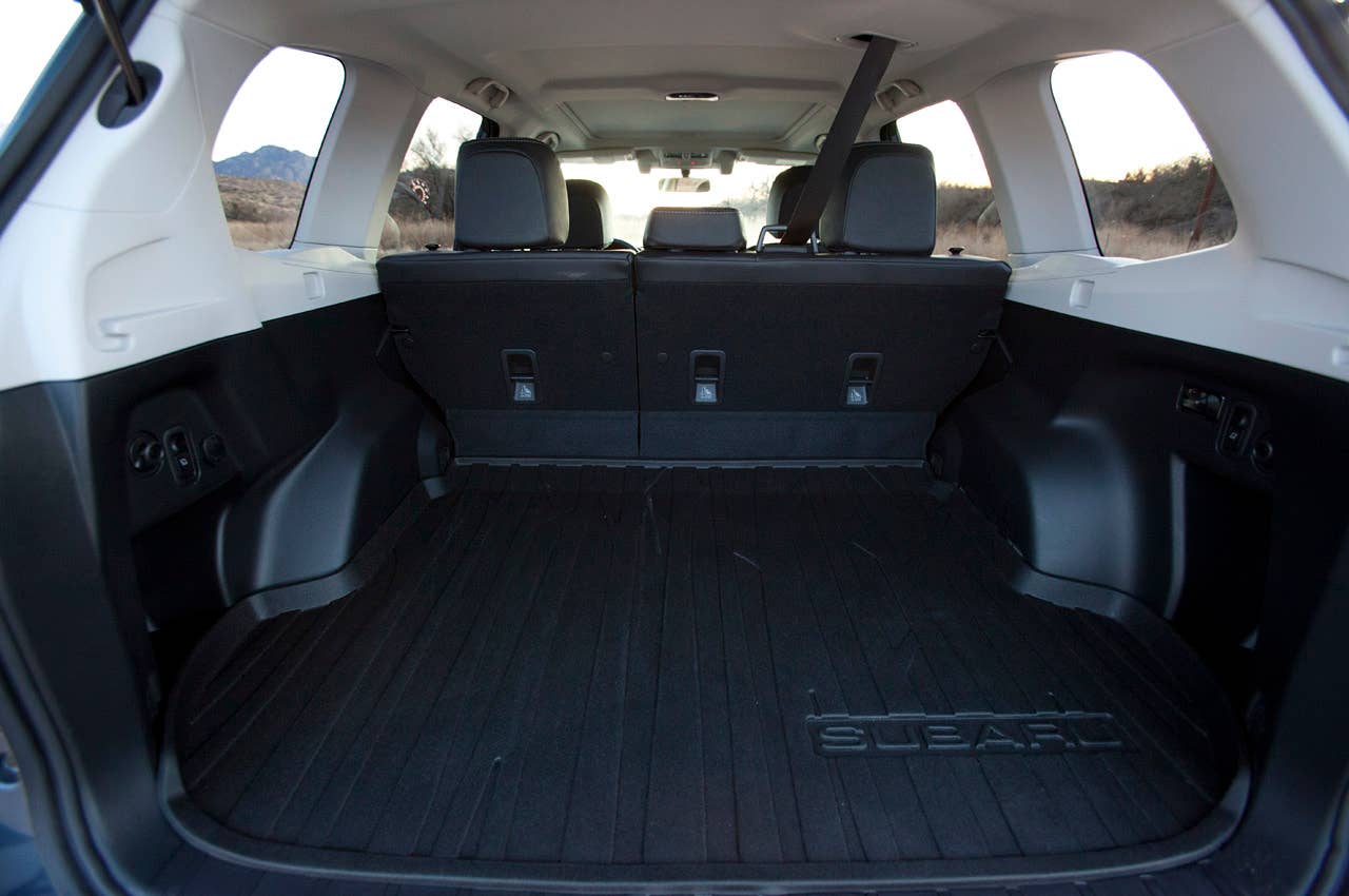 2014 Subaru Forester XT rear cargo area
