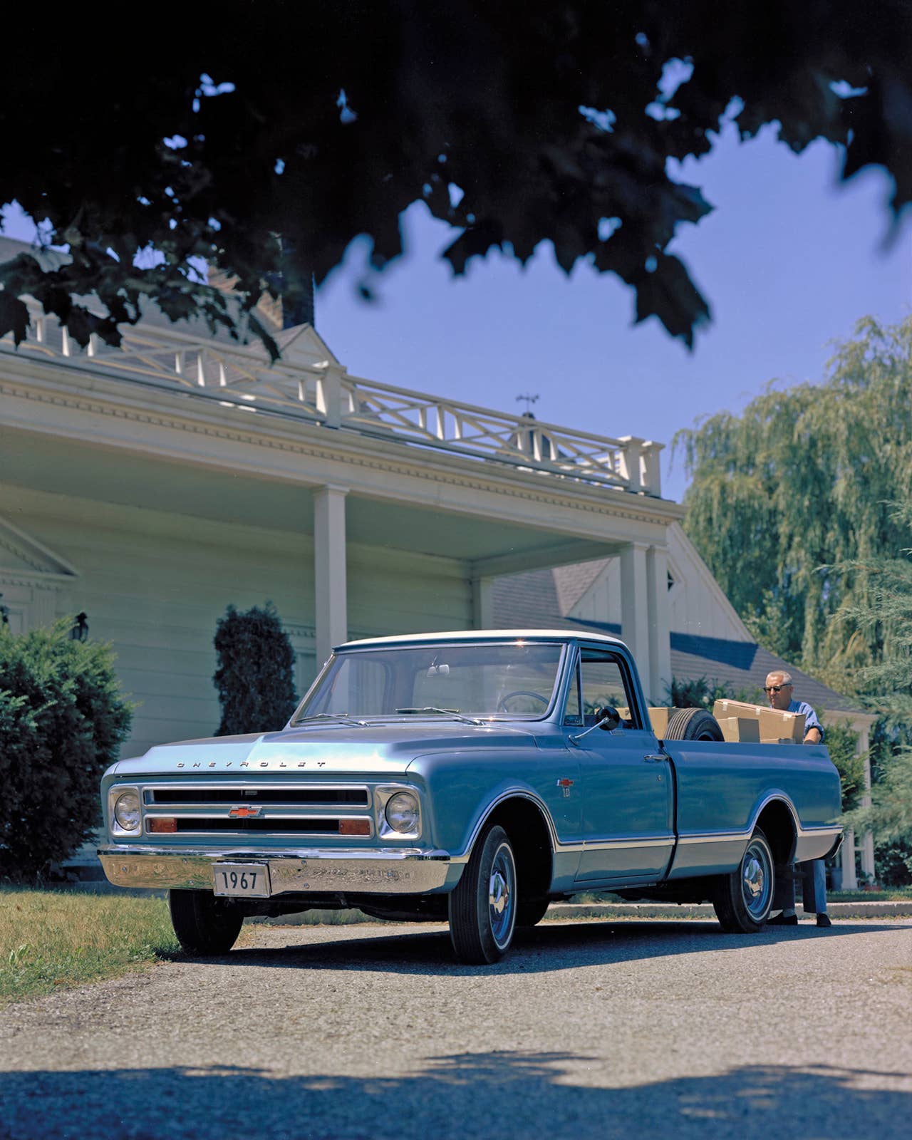 Big, brusque and purposeful, Chevrolet's new generation of pick-up trucks for 1967 were tough machines designed to get the job done. Powerful and practical, with no-nonsense styling, they were marketed as general transportation as well as work vehicles, something that extended their appeal and profile into the mass market."It's a very iconic American design," believes Ed. "You see that pick-up, and you also see a guy with blue jeans and a toolbox in the back! Many of the words I've used to describe the earlier pick-up also relate here."
