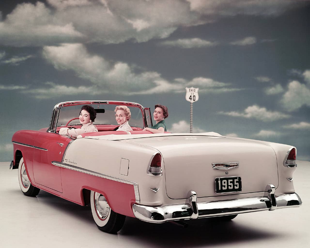 Chevrolet completely revamped its cars for 1955, with what it dubbed the 'Motoramic' look for the top-of-the-range Bel Air plus the introduction of the fabled 'small-block' V8 engine. Exhilarating performance and a flamboyant, confident and colorful style were what made the 1955 Bel Airs– coupes, convertibles and station wagons - stand out from the crowd. Such was the distinctiveness of General Motors cars from the period 1955 to 1957 that they received their own nickname, 'Tri5'. "In my opinion, the '55 Bel Air is the best of the Tri5s," asserts Ed. "It was such a departure from 1955, so fresh, so contemporary. This was a car that looked more expensive than it actually was, something that could also be said about the Cruze today."