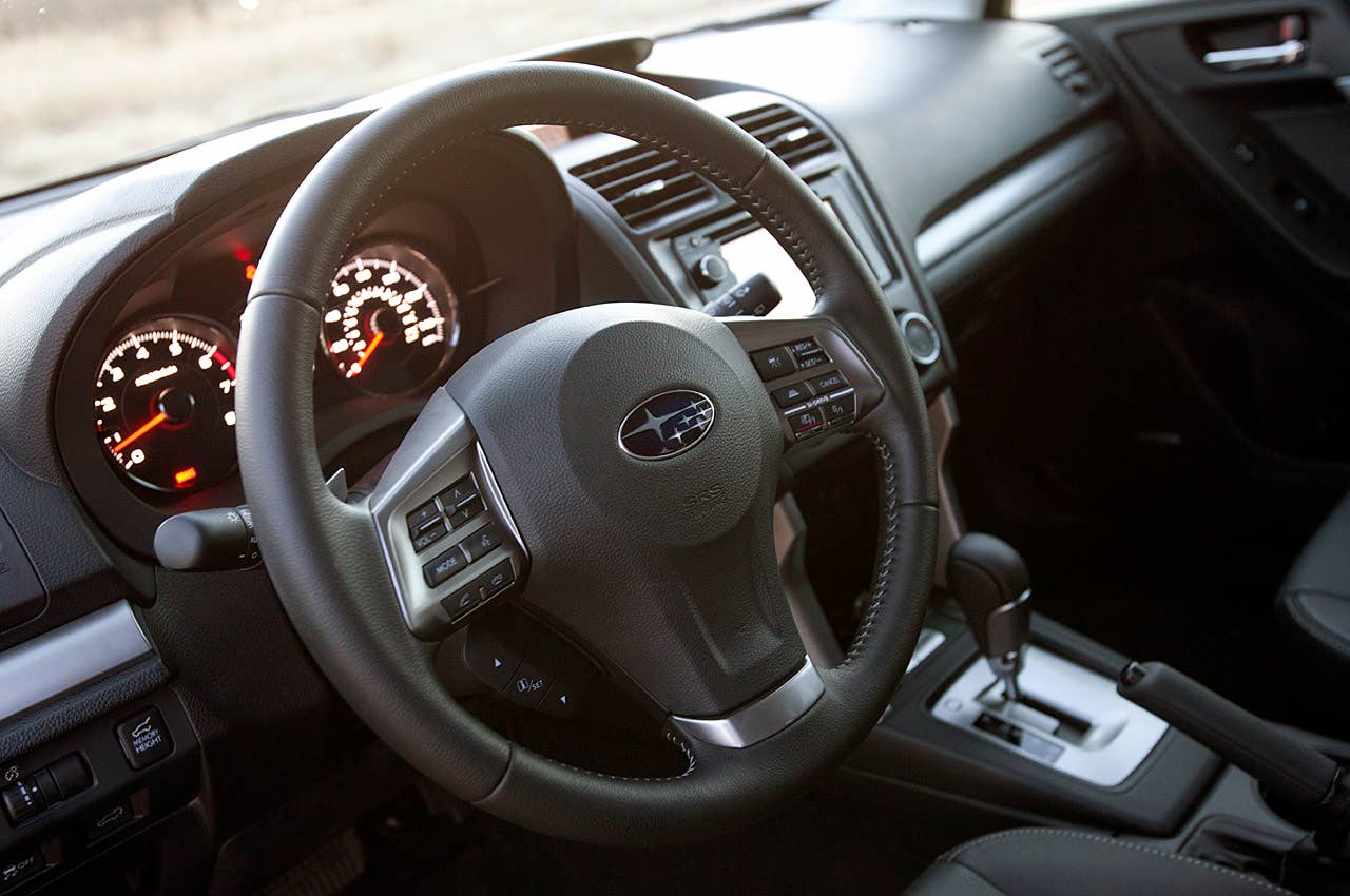 2014 Subaru Forester XT steering wheel