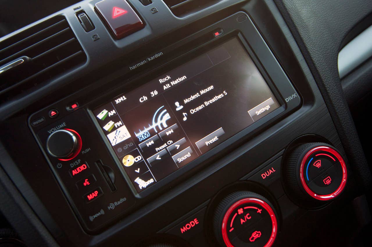 2014 Subaru Forester XT infotainment system