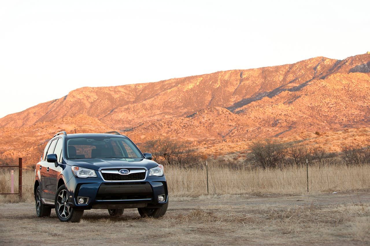 2014 Subaru Forester XT front 3/4 view