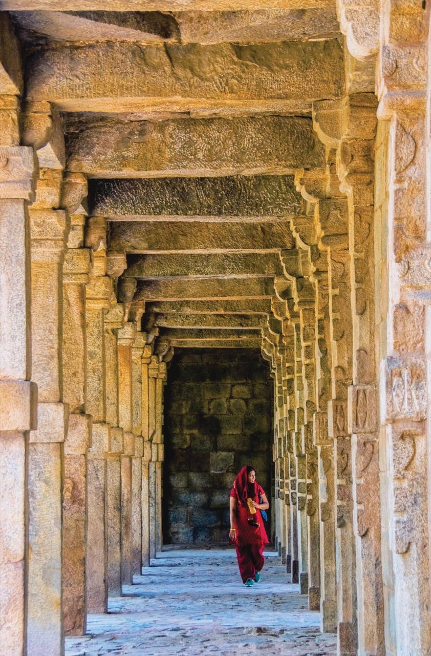 "Qutub Minar" photograph by Sabrina Dao