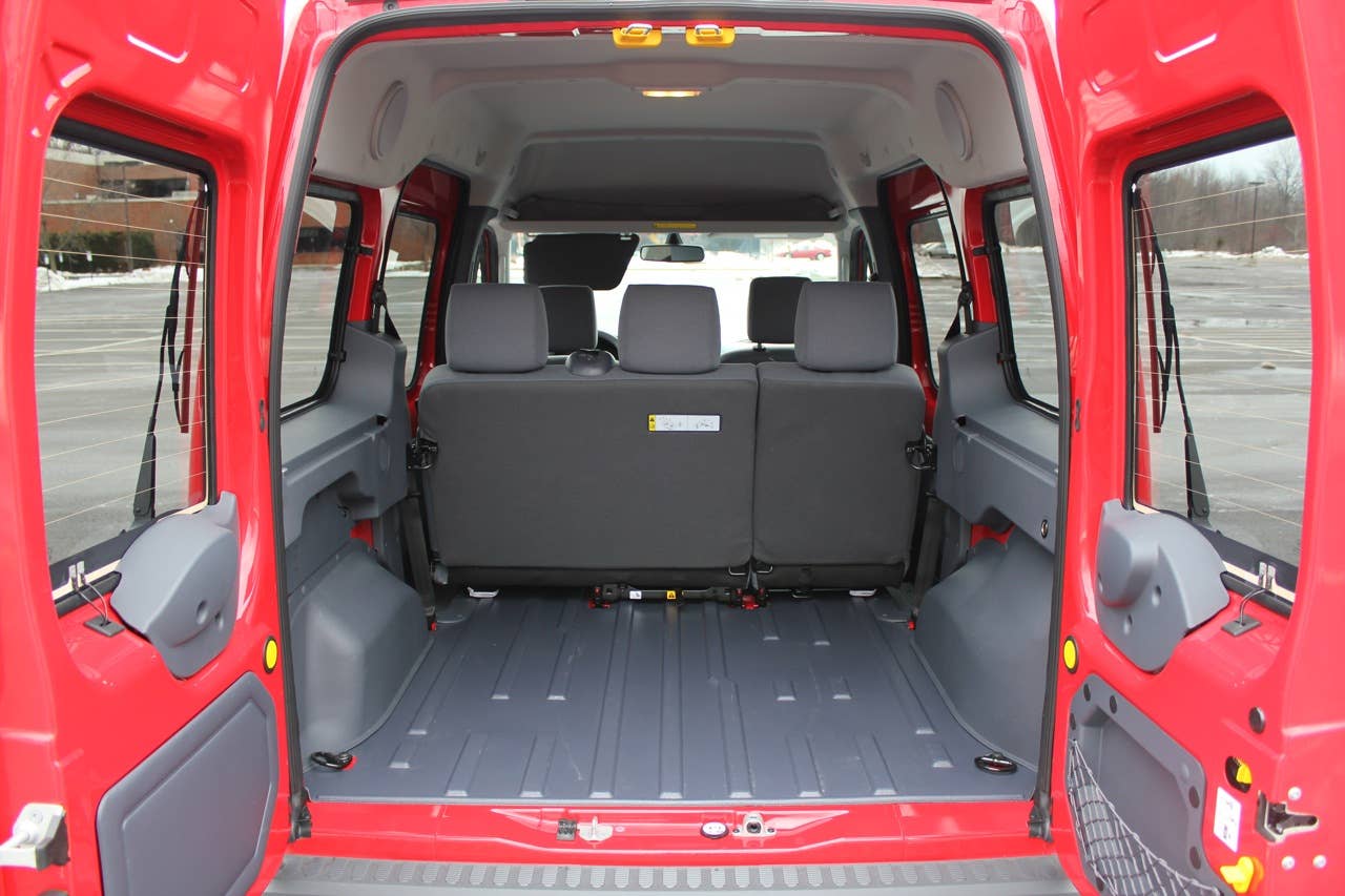 2011 Ford Transit Connect XLT cargo area