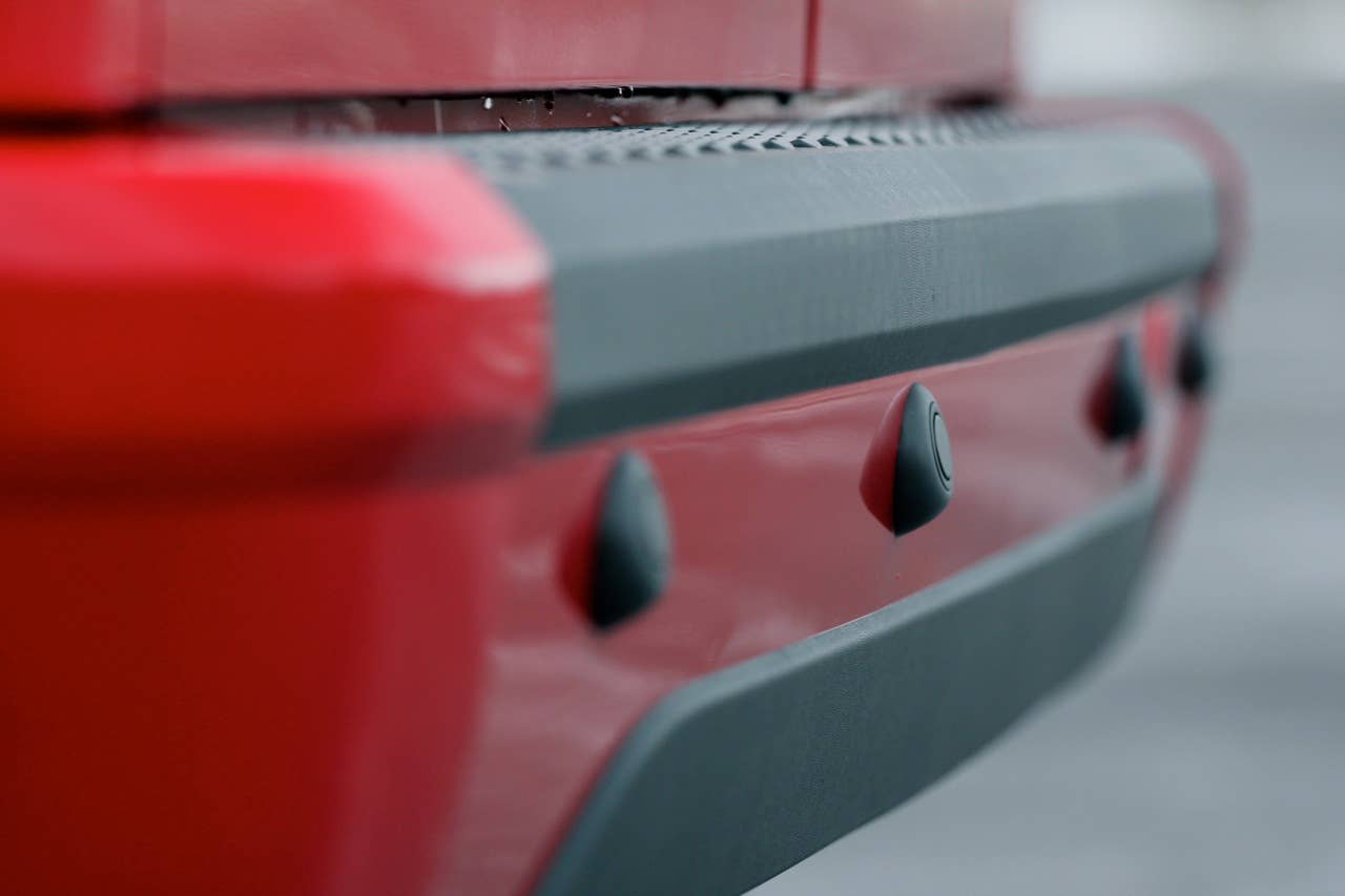 2011 Ford Transit Connect XLT rear bumper