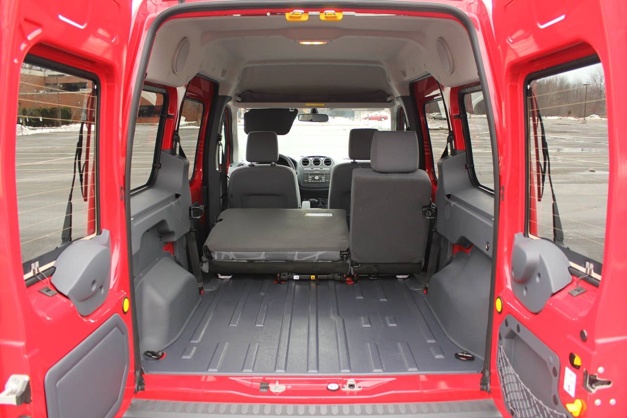 2011 Ford Transit Connect XLT cargo area