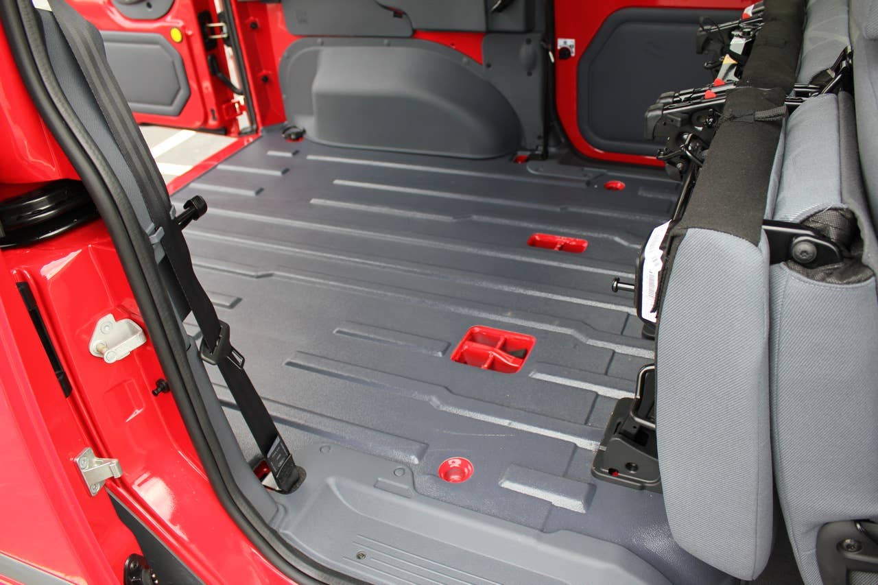 2011 Ford Transit Connect XLT cargo area