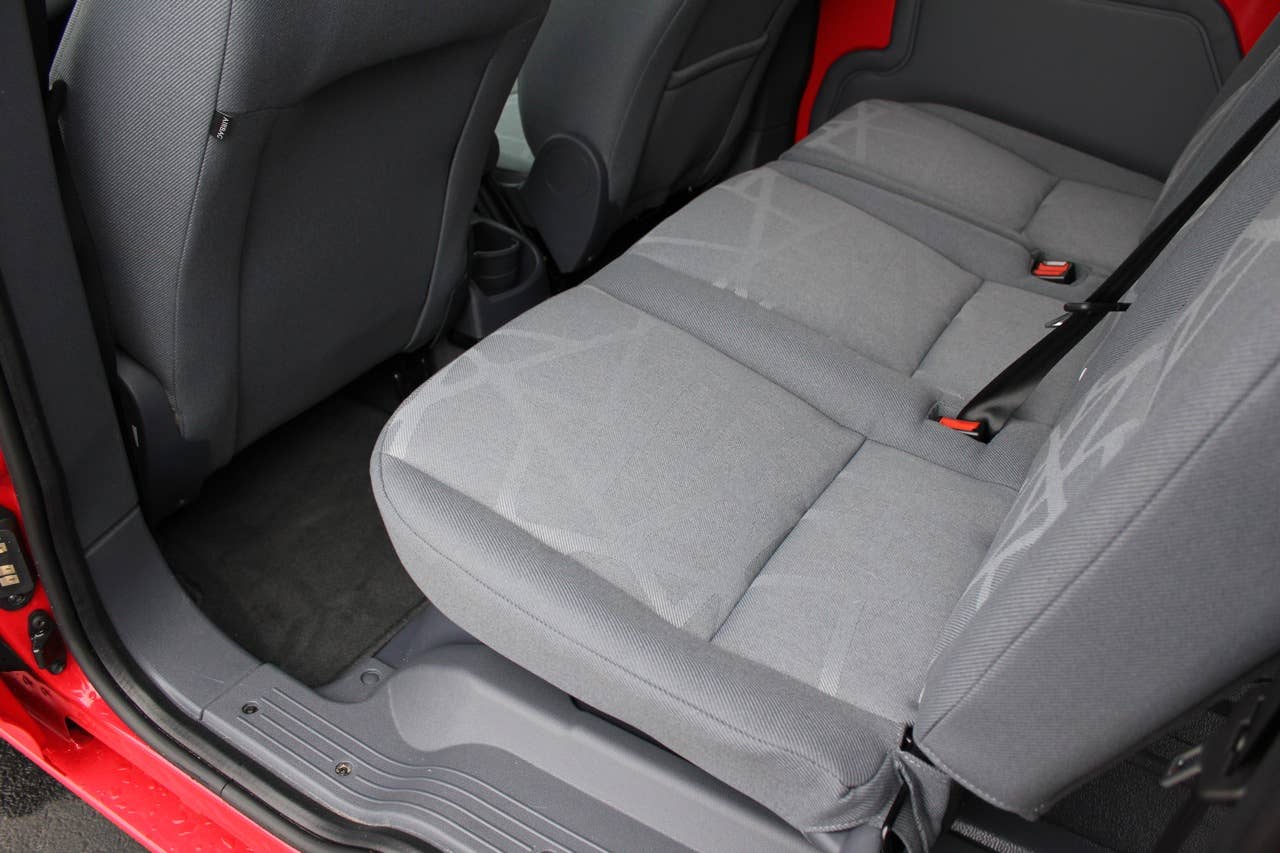 2011 Ford Transit Connect XLT rear seats