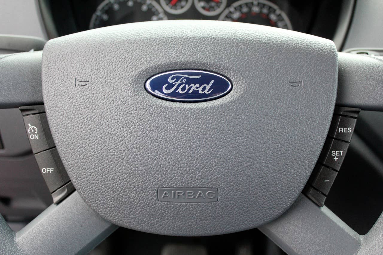 2011 Ford Transit Connect XLT steering wheel