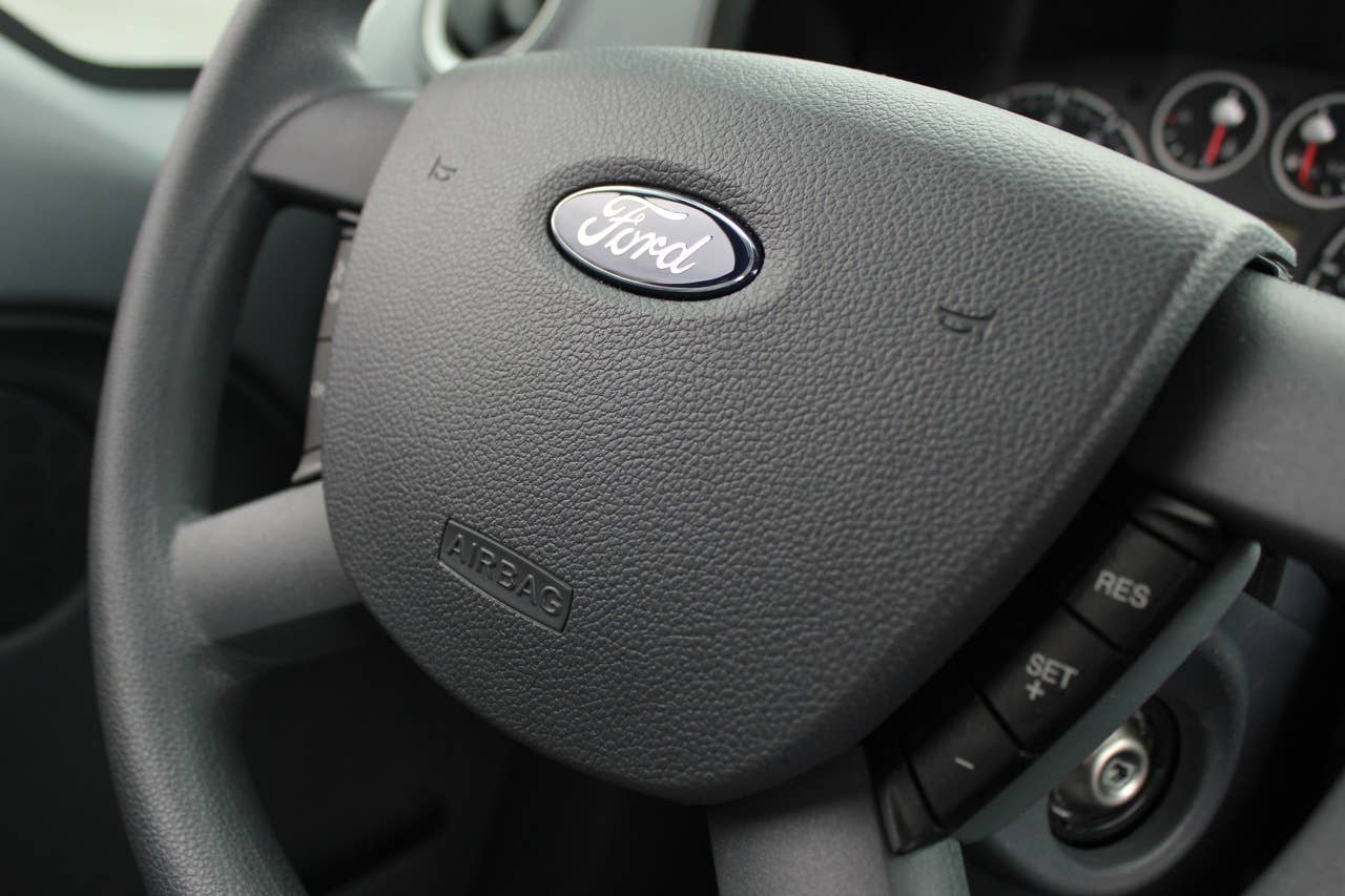 2011 Ford Transit Connect XLT steering wheel