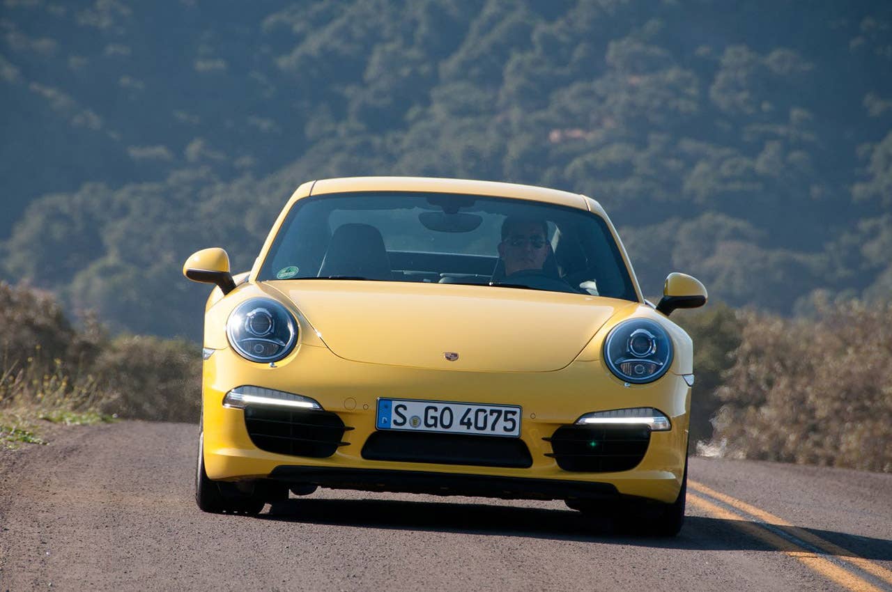 2012 Porsche 911 Carrera S front view