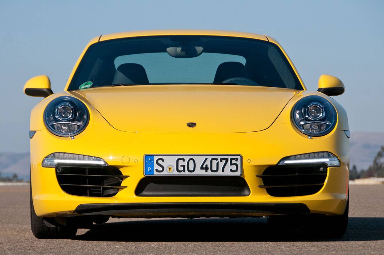 2012 Porsche 911 Carrera S front view