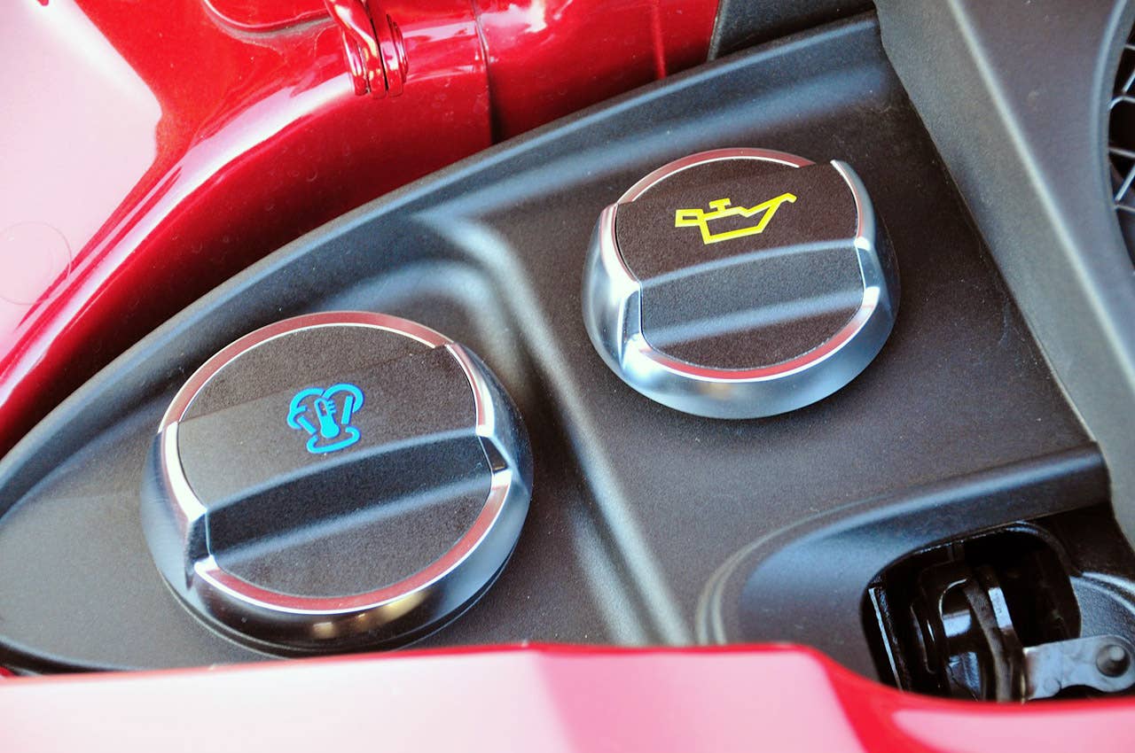 2012 Porsche 911 Carrera S engine detail