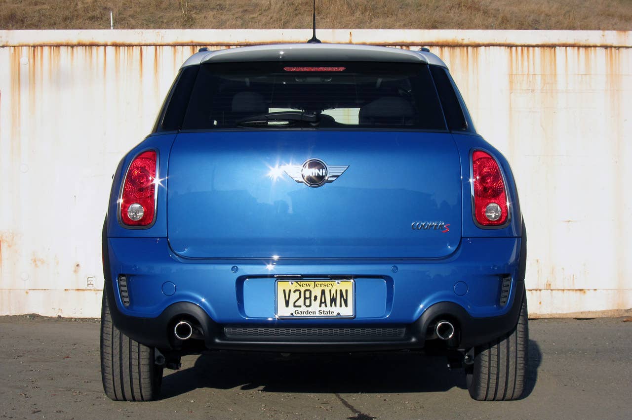 2011 Mini Cooper S Countryman All4 rear view