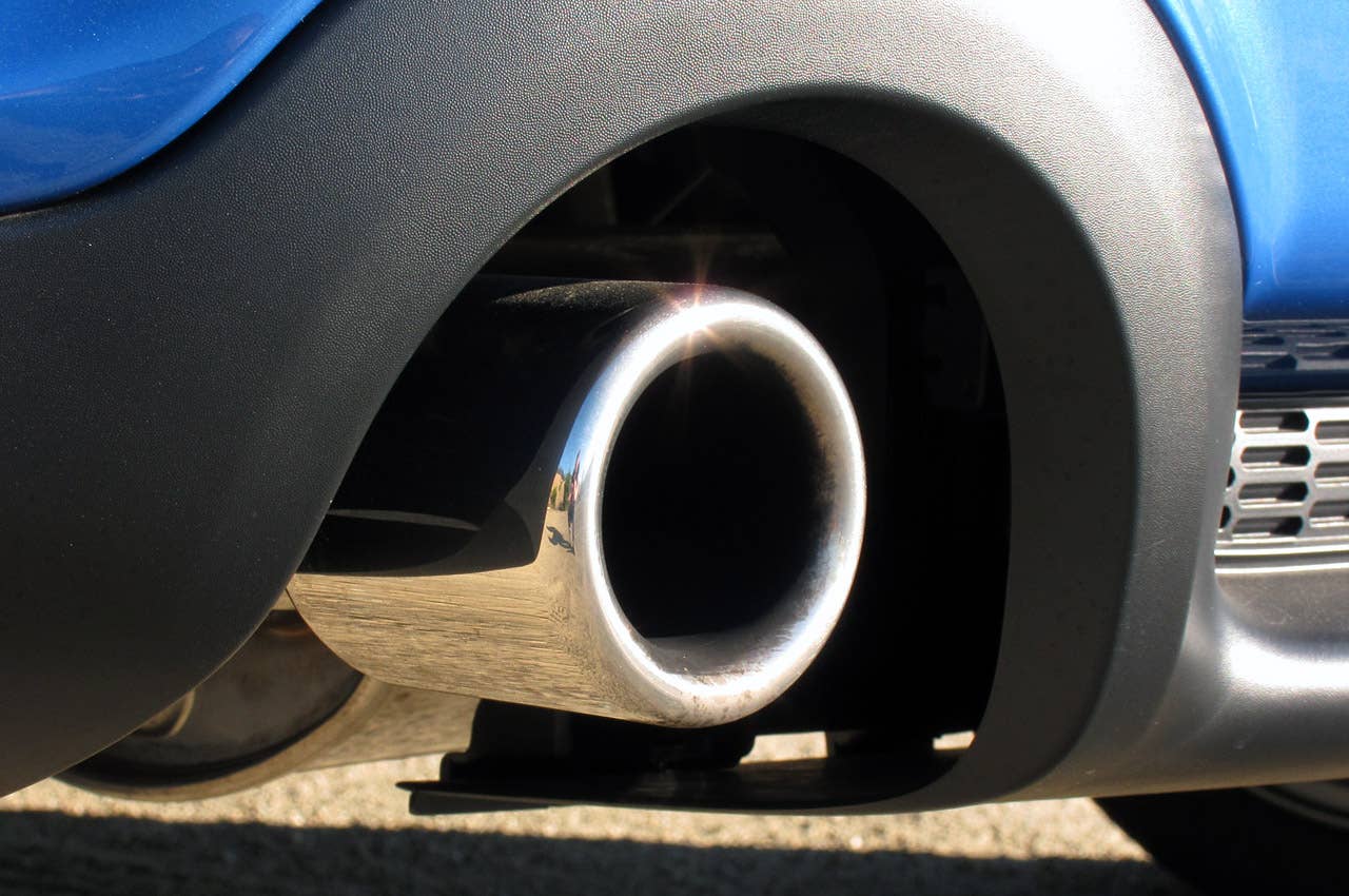 2011 Mini Cooper S Countryman All4 exhaust tip