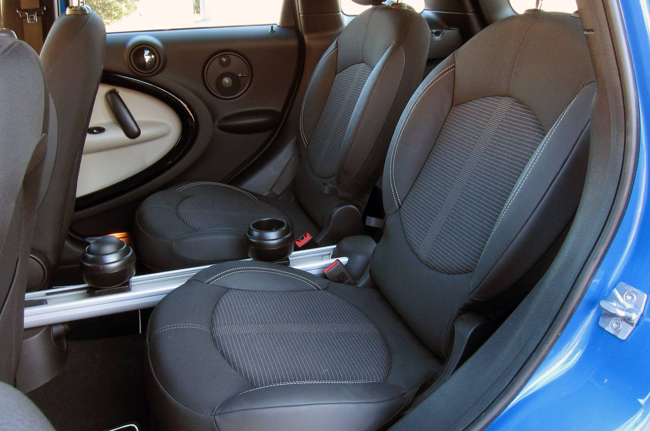2011 Mini Cooper S Countryman All4 rear seats