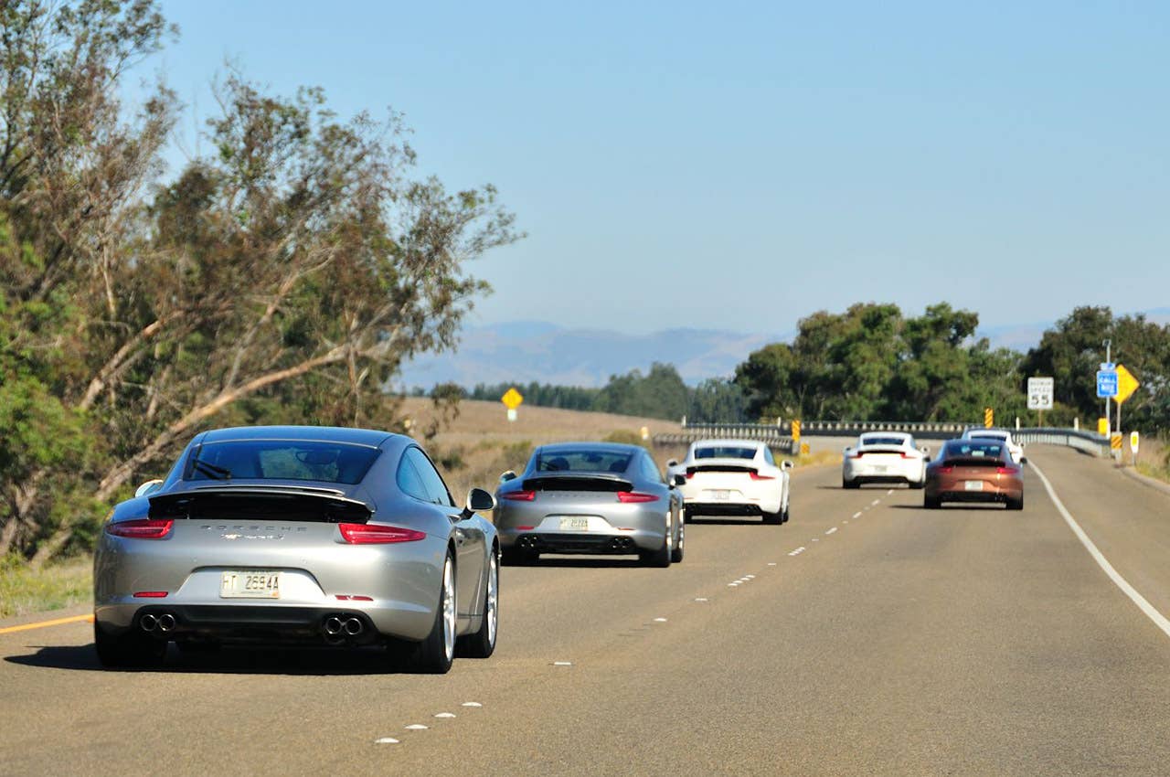 2012 Porsche 911 Carrera S driving